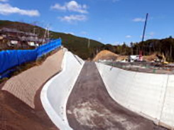 Ｈ２６波土　日和佐牟岐線　牟岐・中村　道路工事（２）