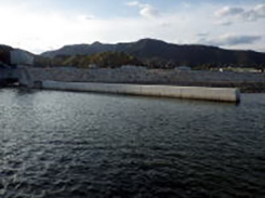 Ｈ２６波土　牟岐漁港（牟岐地区）牟岐・牟岐浦護岸・導流堤工事