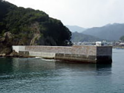 Ｈ２６波土　日和佐港海岸（戎地区）　美波・日和佐浦　