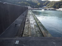 Ｈ２６波土　牟岐漁港（牟岐地区）　牟岐・中村西防波堤補強工事
